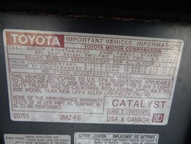 2006 Toyota Highlander Hybrid Limited Sage 3.3L AT 4WD #Z22050